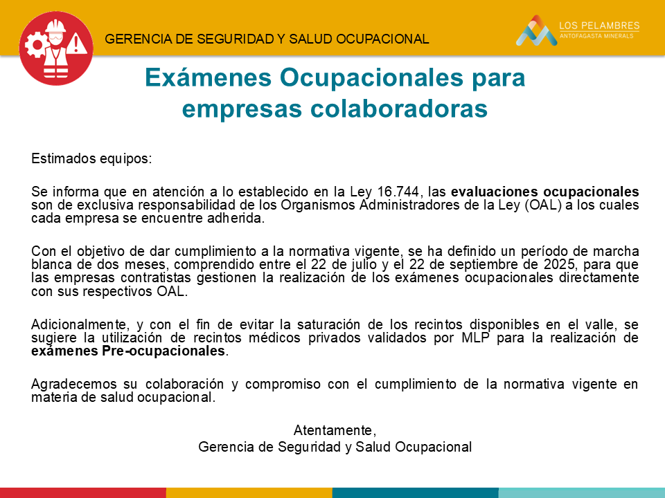 examenes ocupacionales
